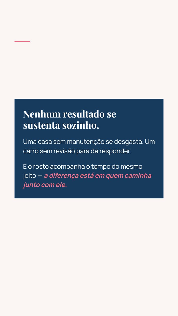 Nenhum resultado se sustenta sozinho