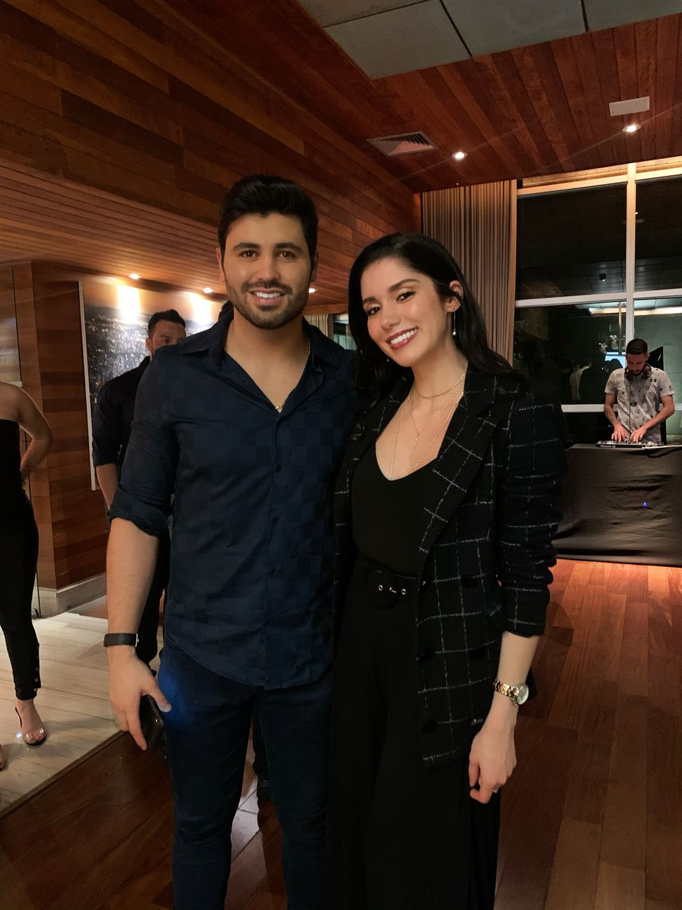 Dra. Beatriz com o Dr. Igor Costa Alves no curso de Harmonização Avançada